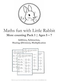 Little Rabbit More counting pack 1 Ages 5 to 7